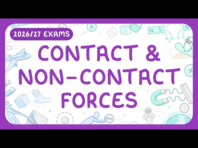 GCSE Physics - Contact & Non-contact Forces (2026/27 exams)