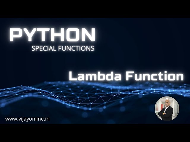 Python Lambda Function