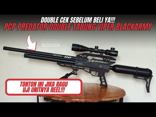 DON'T BUY BEFORE WATCHING THIS VIDEO! Test the Power of the Blackarmy Viper Double-Cylinder PCP Unit