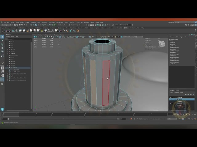 EP 6 SteampunkModel_ From Maya Modeling to Houdini Rendering