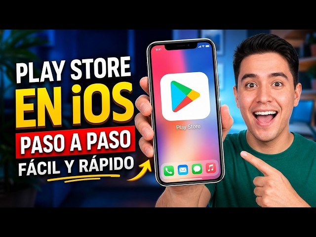 ⬇️ Cómo Instalar Play Store en iOS ✅ Descargar Google Play Store en iPhone/iPad Método OFICIAL