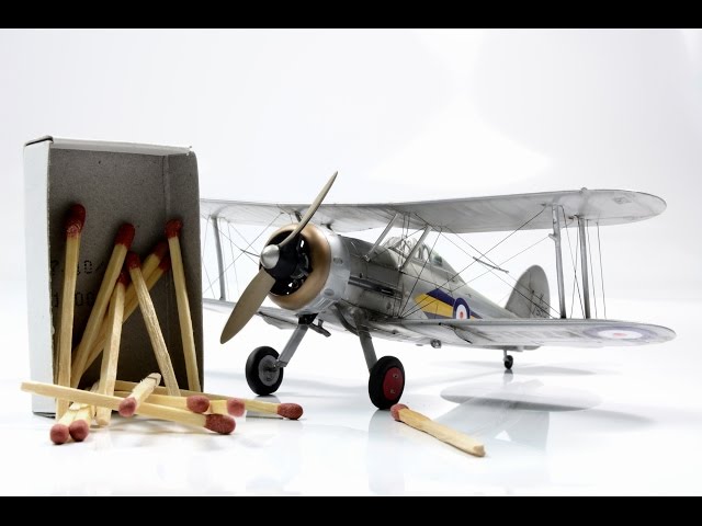 Gloster Gladiator Mk.I 1/72 Airfix  - WW2 Aircraft Model