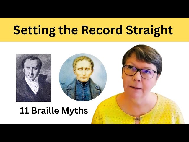 Debunking 11 Myths about the Invention of Braille