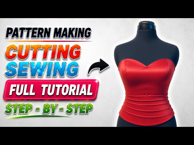 ✂️Perfect Fit Bodice | Pattern Making, Cutting & Sewing Tutorial