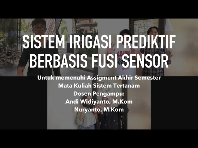 SISTEM IRIGASI PREDIKTIF BERBASIS FUSI SENSOR