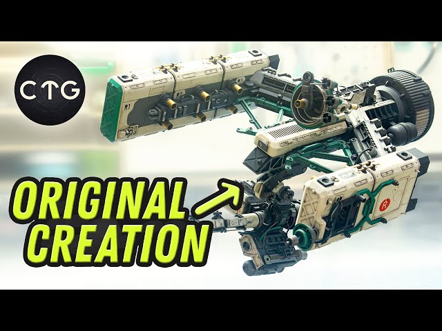 I BUILT this spaceship model! - DIY MODEL