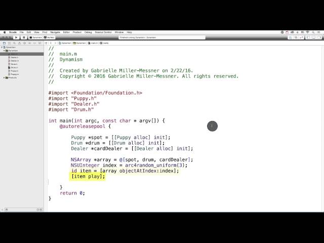 Dynamic Method Resolution