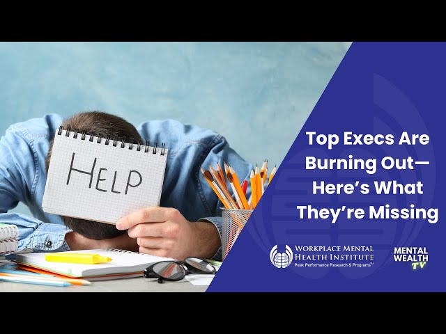 The One Thing Senior Leaders Must Do to Avoid Burnout