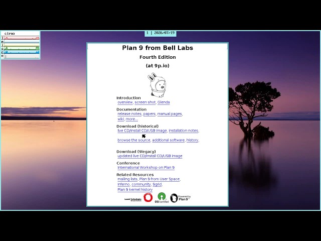 Plan 9: Basic HTML
