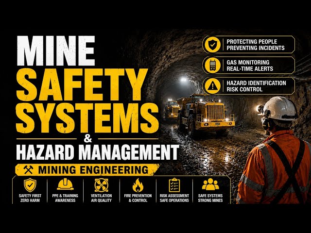 Mine Safety Systems & Hazard Management | Mining Engineering | Uplatz