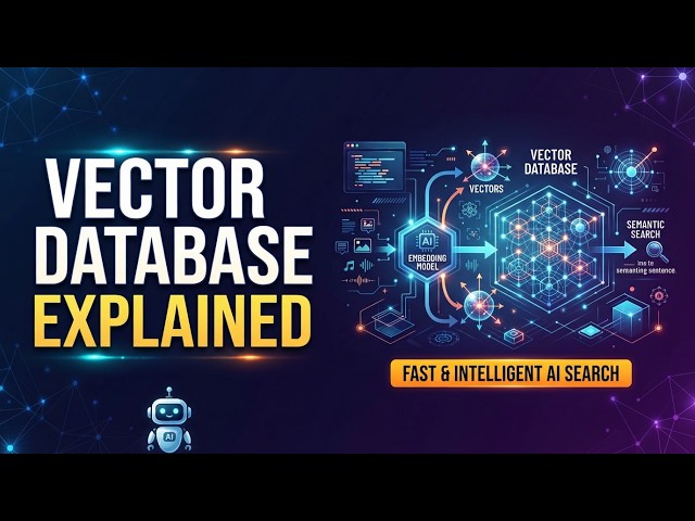 Vector Database Explained    How Vector Databases Work