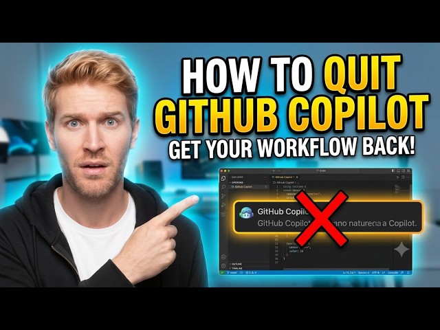 How To QUIT GitHub Copilot (QUICK & EASY) 2026
