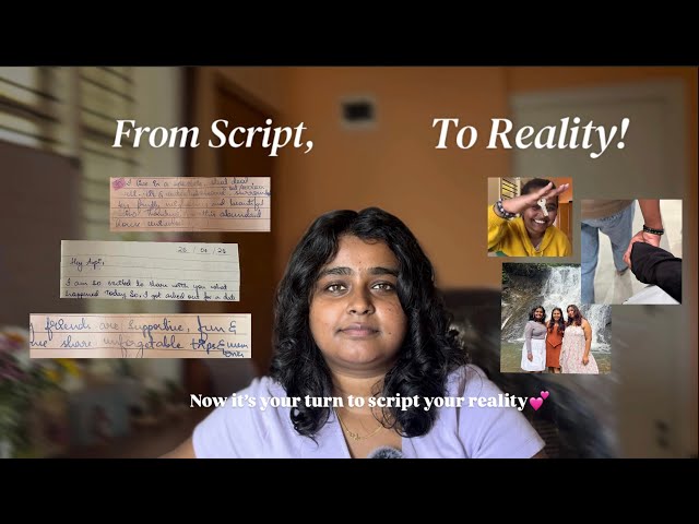 From Script📝 to Reality✨| My Scripting Method for Manifestation (With Proof) 