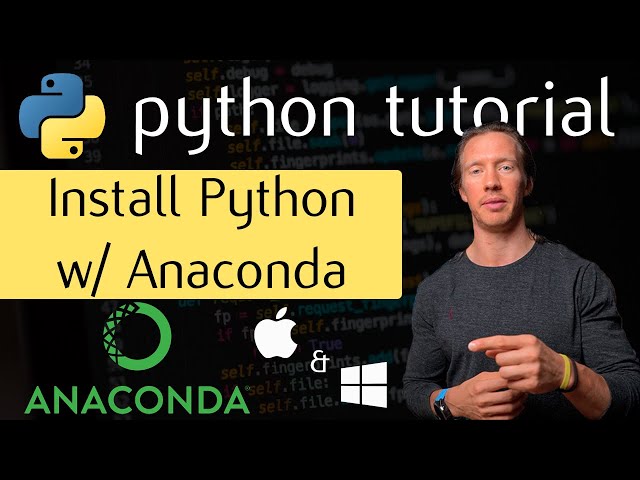 Install Python for Data Science on Mac & Windows (PC) with Anaconda - P.1