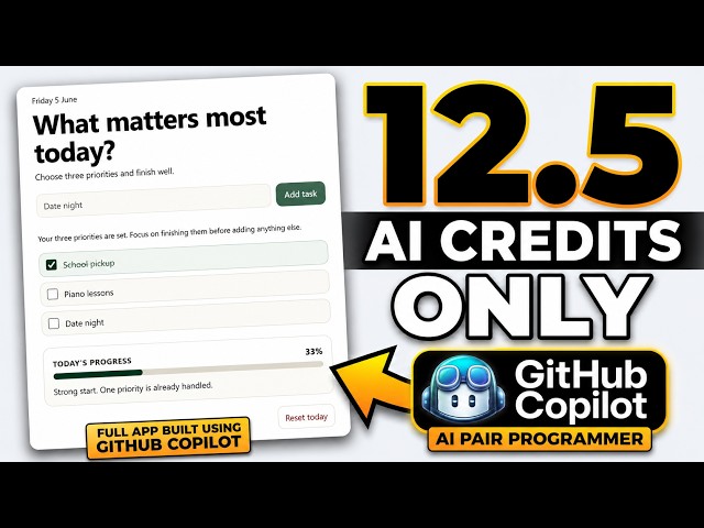 How to use GitHub Copilot most effectively | How I Beat GitHub Copilot Metered Billing #aicredits