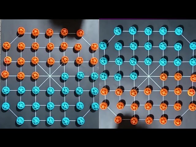 ✨Traditional village game | 🤯Mind✨ blowing strategy Battle game | 2 player bead 🧿game