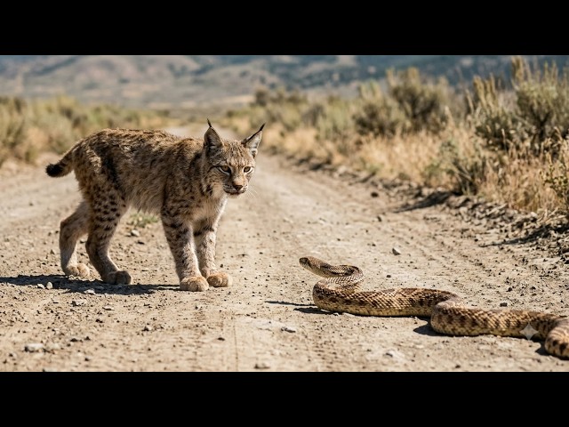 A Giant Python Came Face-to-Face With a Bobcat—What Happened Next Shocked Everyone!