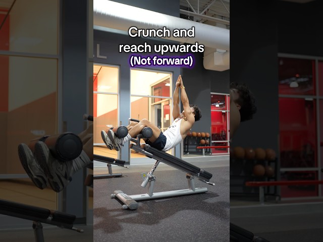 How to Properly do Decline Ab Crunches