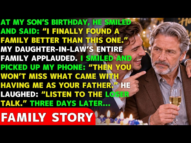 My Son Called Me a ‘Loser’—3 Days Later, His Lawyer Begged Me to Undo What I Had Done...