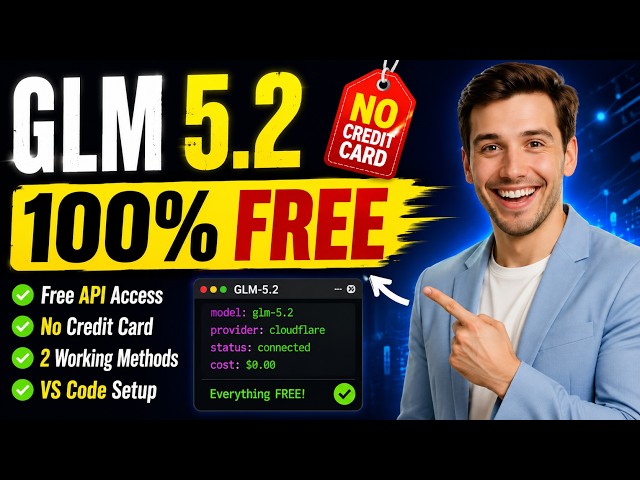 GLM 5.2 is FREE Right Now — Here's How to Get It (2 Working Methods)