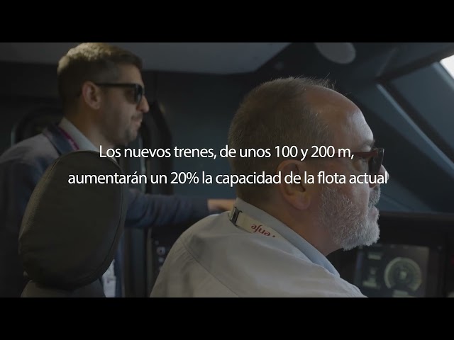 Los nuevos trenes de Cercanías, más cerca de tí.