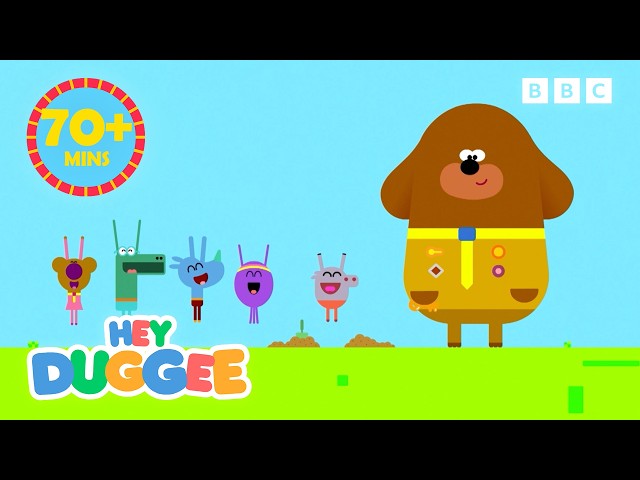 School Summer Holidays DUGGEE MARATHON! ☀️ | 70+ Mins | Hey Duggee
