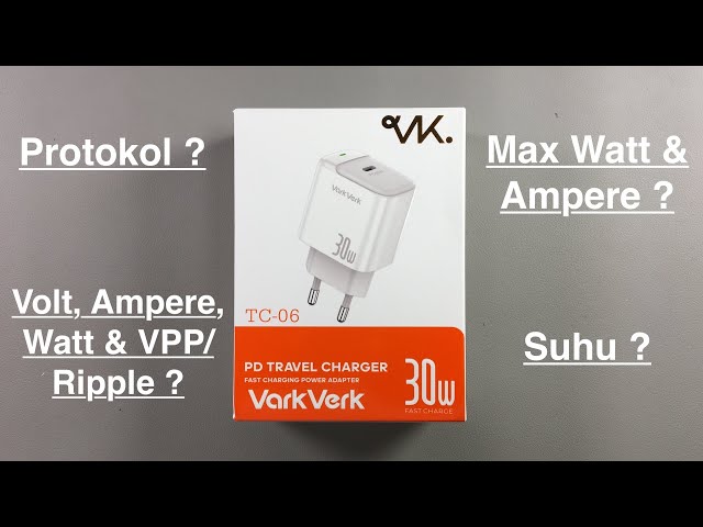 Charger VarkVerk TC 06 30 Watt