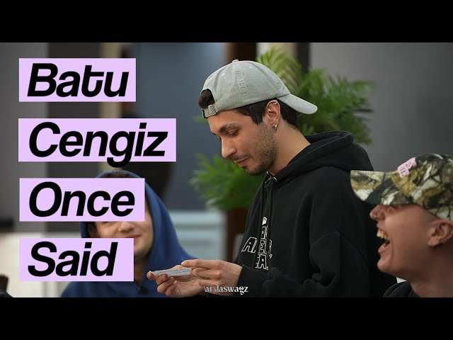 Ouww Batoouğ 🐰| Batu Cengiz Once Said
