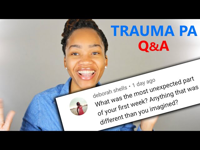 TRUTH Behind my first week as a New Grad Trauma Physician Assistant - Answering Your Questions!