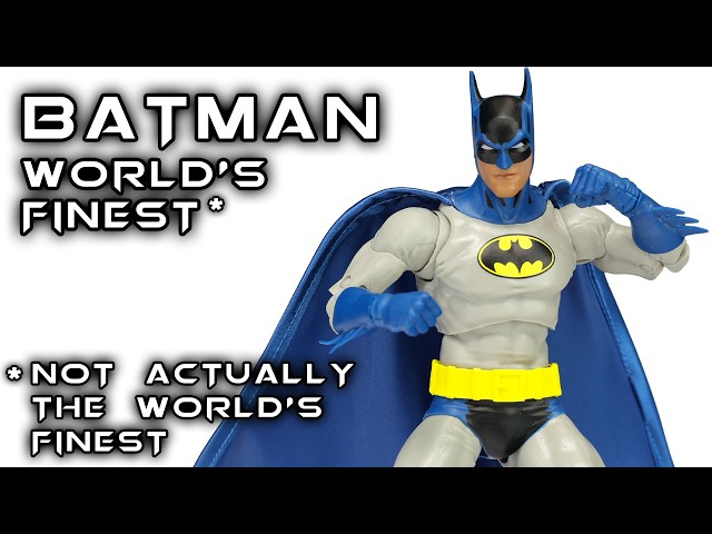 McFarlane BATMAN World's Finest DC Multiverse Action Figure Review