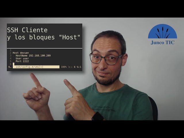Bloques Host en la configuración del cliente de SSH