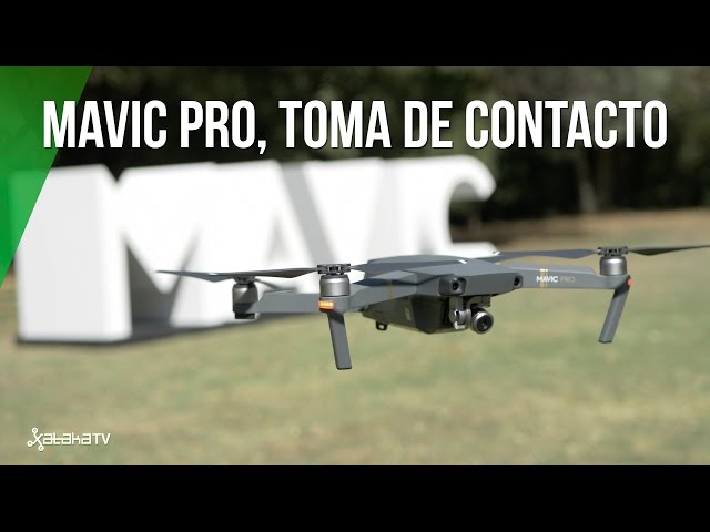 Mavic Pro, intelligence and ease of flight. First impressions