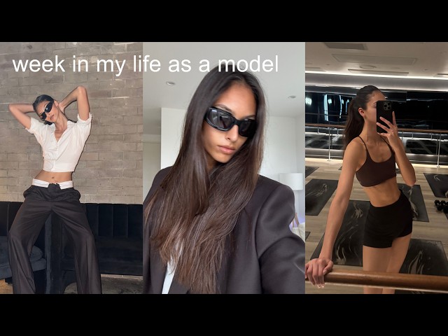 a couple days in my life as a model | castings, events, routine