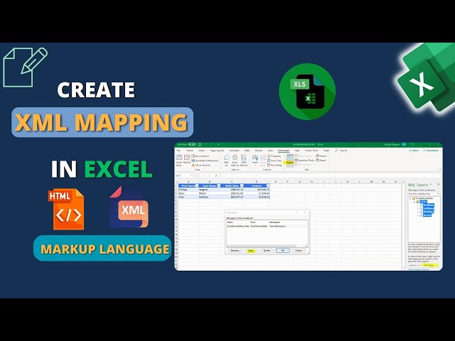 How to Create XML Mapping in Excel | The Office Alchemist #exceltutorial #exceltricks