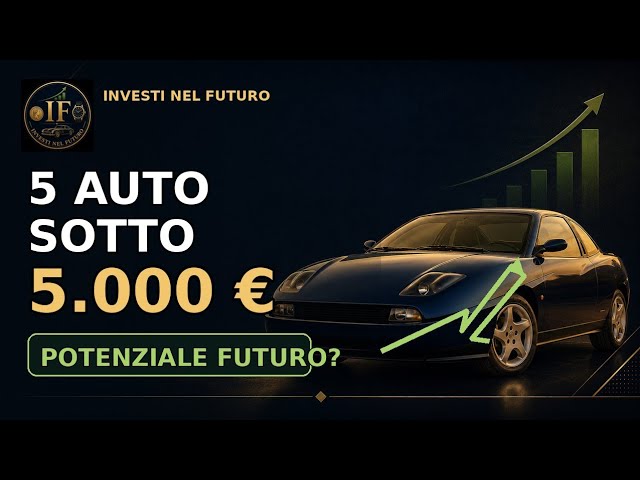 5 Auto sotto i 5.000 € che Potrebbero Rivalutarsi | Youngtimer da Tenere d’Occhio