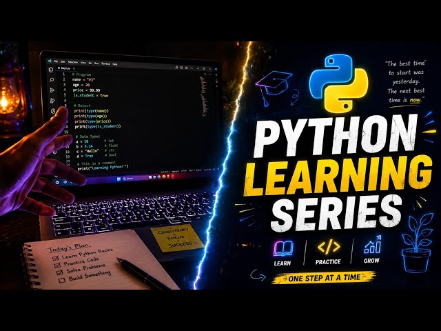 🚀 Python Learning Series Day 3 | Complete Revision of Basics