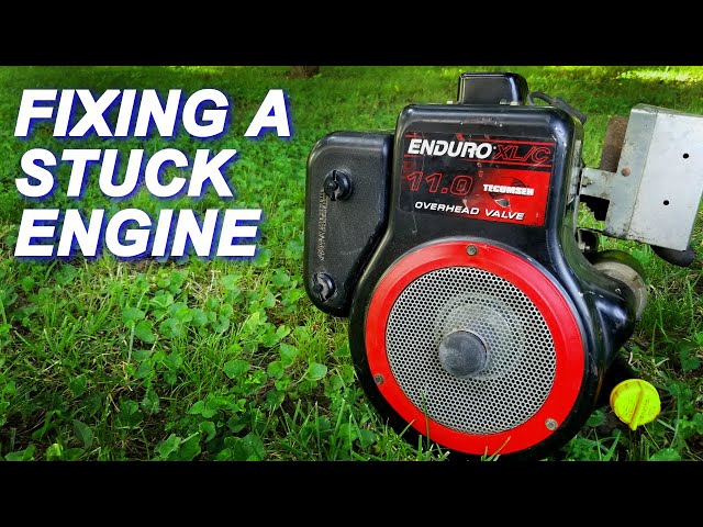 Fixing a stuck Engine.