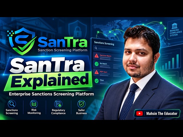 SanTra Explained | Enterprise Sanctions Screening Platform for Banks | FastAPI, Next.js, PostgreSQL