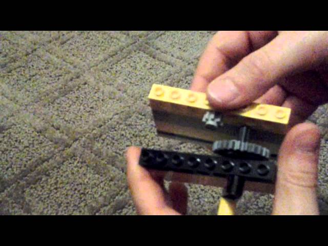 Lego RECIPROCATING MOTION Machine TUTORIAL [HD]