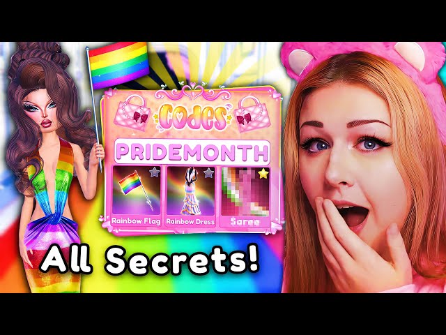 HOW To Get ALL Secret ITEMS In New PRIDE MONTH UPDATE! | ROBLOX Dress to Impress