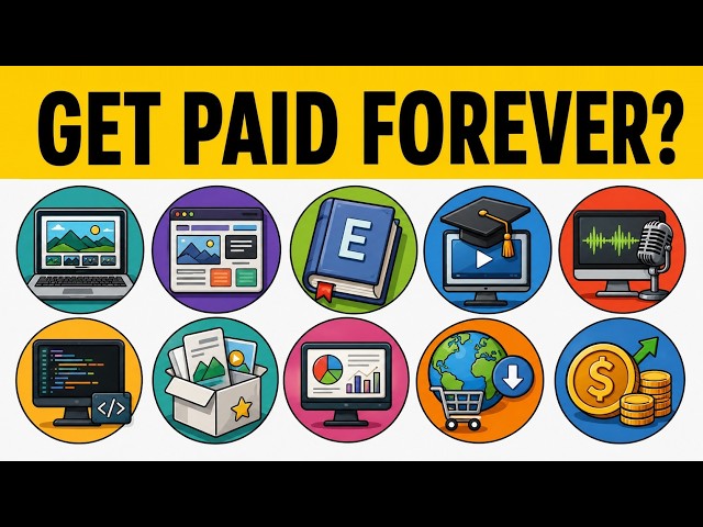 10 Digital Assets That Pay You Forever - Even If You Stop Working
