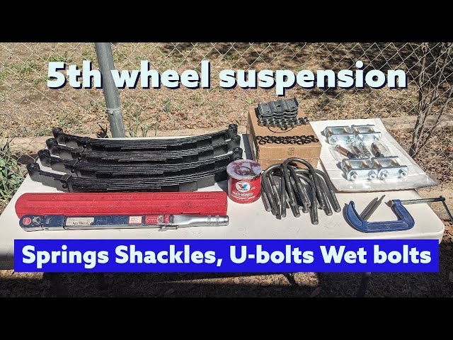 Step-by-step Guide To Replacing A Broken Leaf Spring On Your Trailer