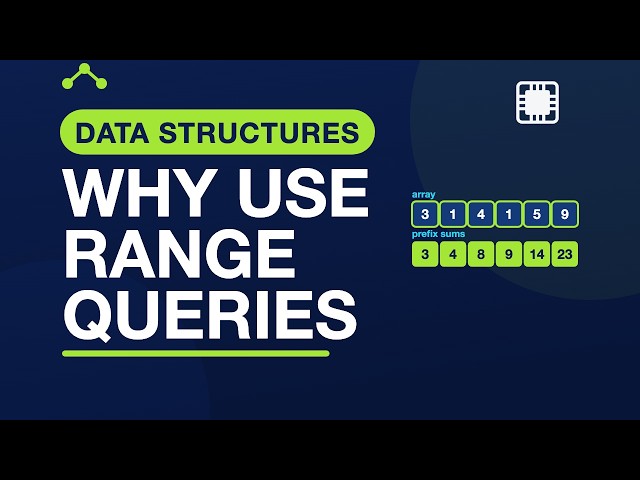 Why Range Query Structures? — Data Structures in C | 20.1