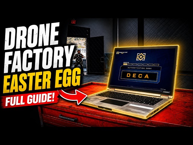 Don’t Waste Time! How To Solve Verdansk’s SECRET Drone Factory Easter Egg