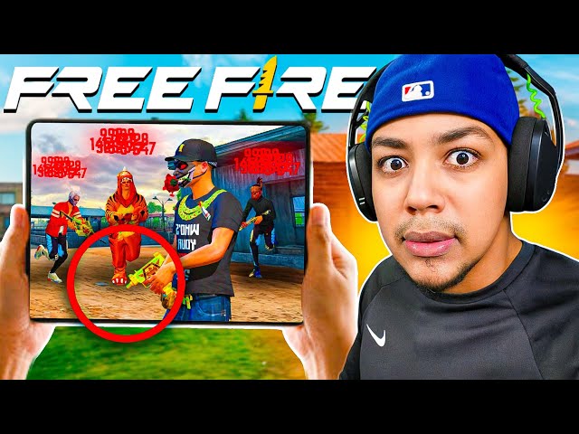 MI PRIMERA VEZ JUGANDO EN IPAD Y ESTO PASO !! Free Fire