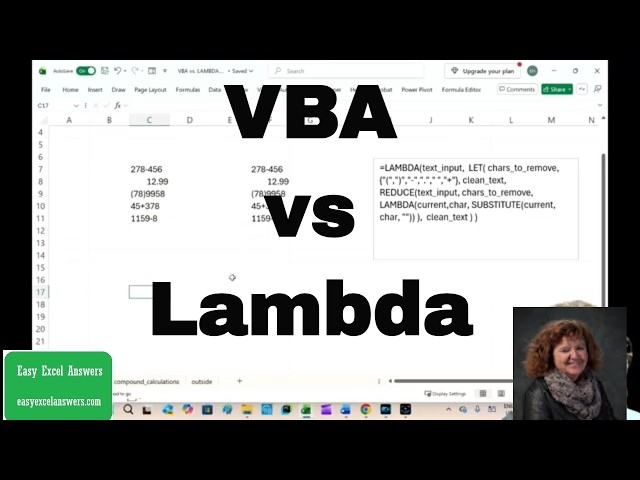 VBA vs. LAMBDA: Cuándo automatizar y cuándo calcular