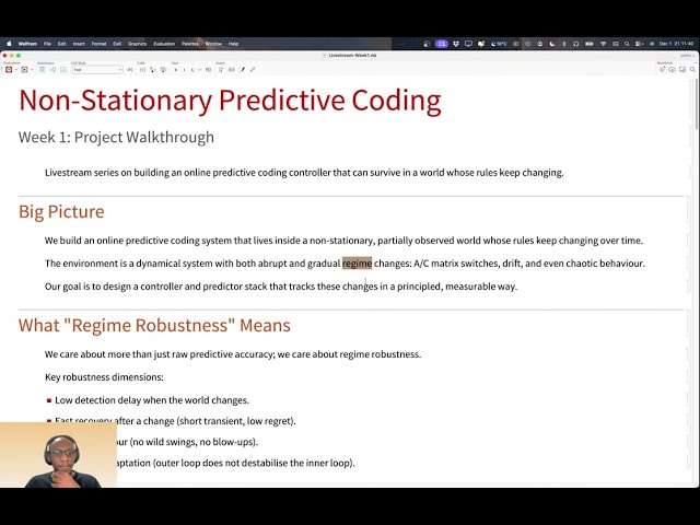 Live Sci: Teaching AI to Survive Chaotic Worlds: Adaptive Predictive Coding