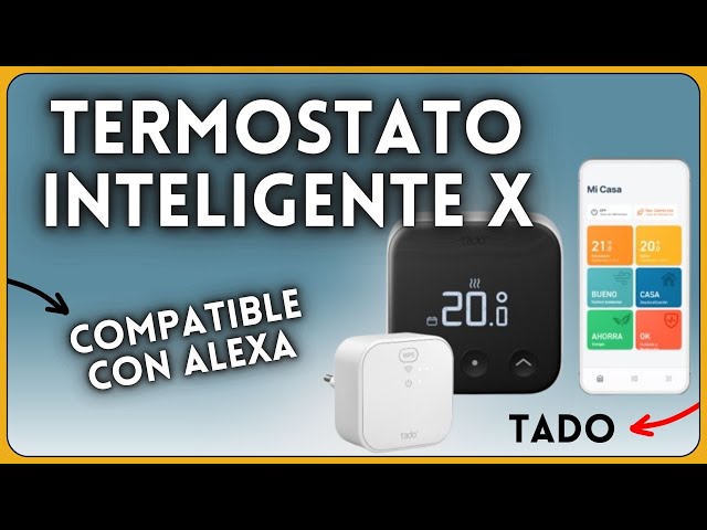 tado° Smart Thermostat X, wired thermostat and Bridge X, app and smart speaker