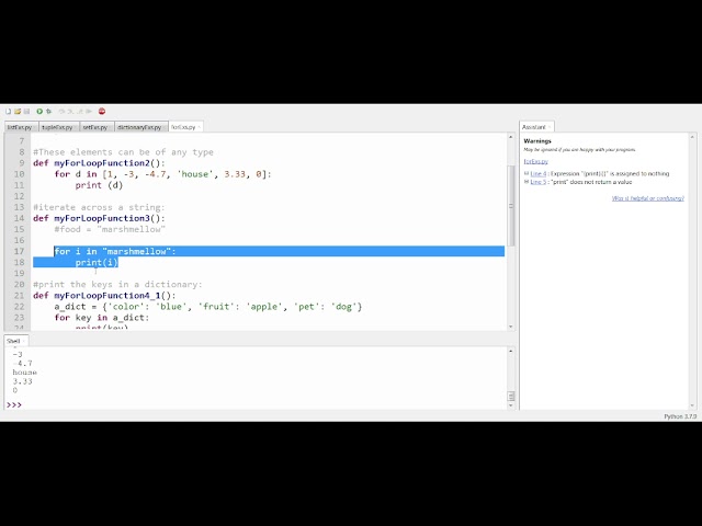Intro to Python For Loops