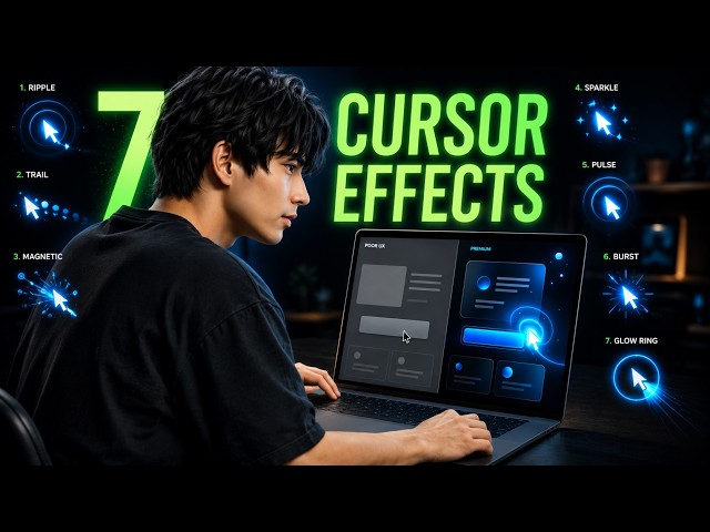 Stop Using Default Cursors! Create Custom Ones with Only CSS & JS